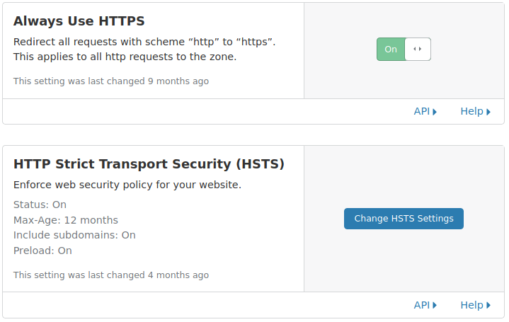 Recommended SSL/TLS configuration